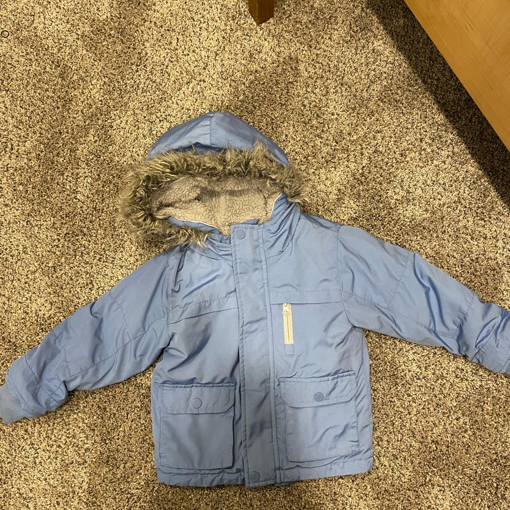 Swiss Tech jacket with Faux Fur Hood
